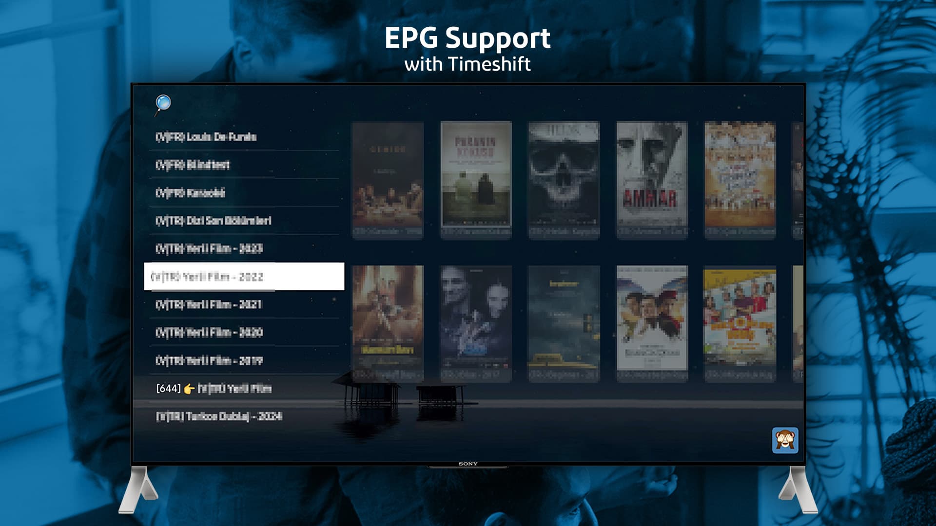 Full EPG with timeshift